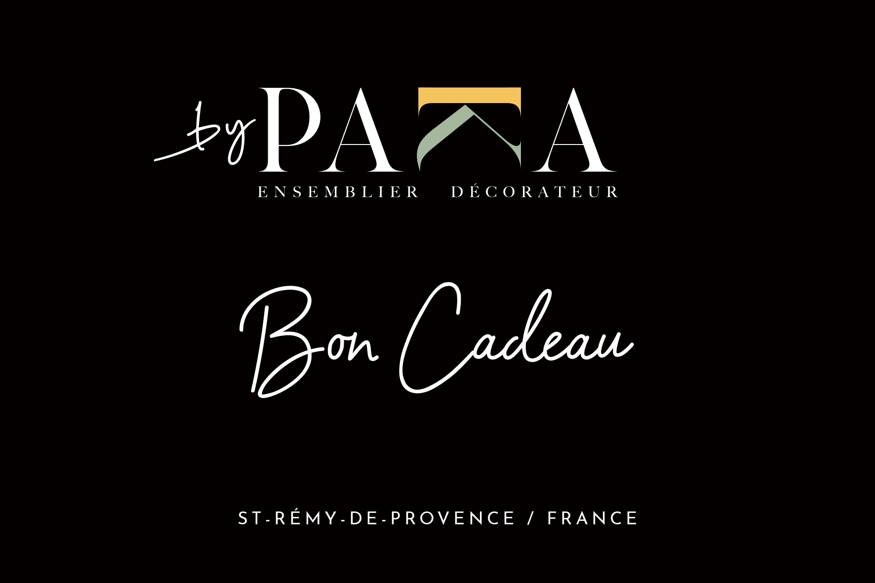 Carte cadeau By PAKA Carte cadeau By PAKA