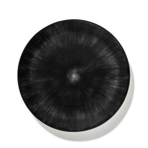 ASSIETTE DÉ OFF-WHITE/BLACK VAR 6 D24cm