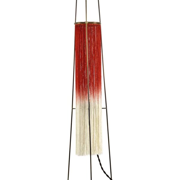 LAMPE DE TABLE KIKI SCARLET/CREAM