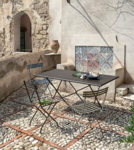 chaise pliante flower