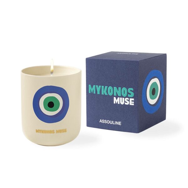 Bougies Assouline Mykonos Muse