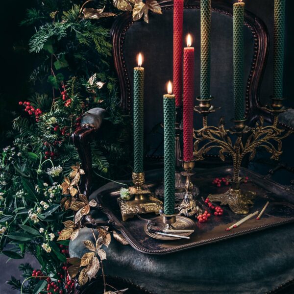 Bougie Lucienne de Noël