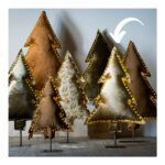 les-sapins-lumineux-blanc-beige velour brillant blanc