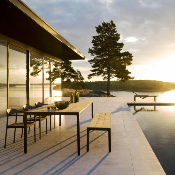 Table repas ILLUM aluminium - TRIBU