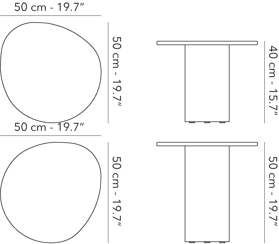 como-organic-nesting-table-50x50x50.900x0 TABLE BASSE COMO JARDINICO