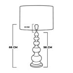 lampe tucana blanc mahe