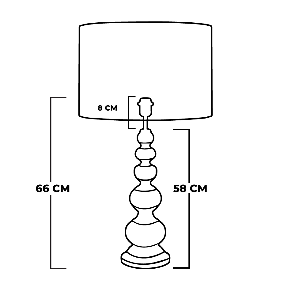lampe tucana blanc mahe