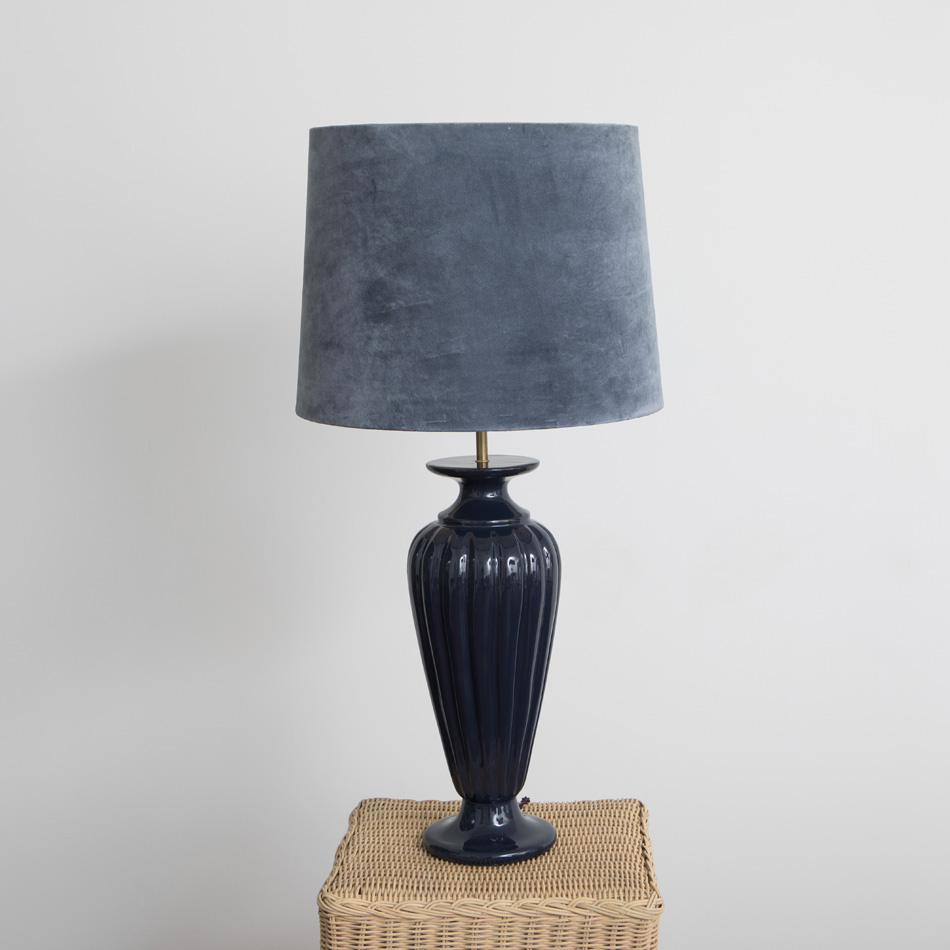 LAMPE ADELA INDIGO MAHE