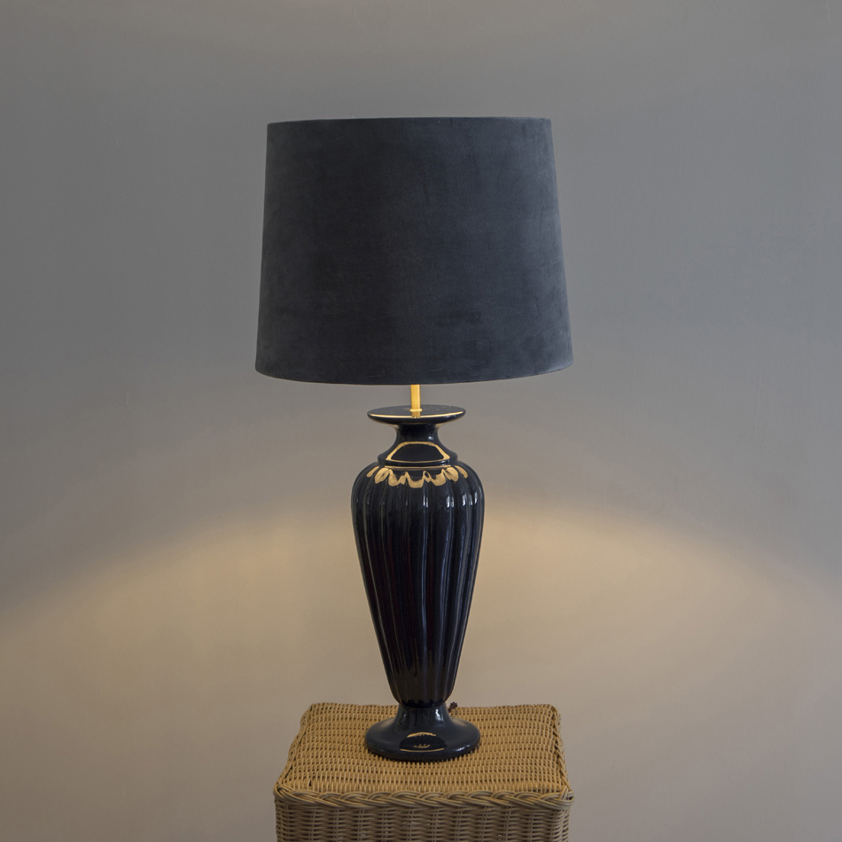 LAMPE ADELA INDIGO MAHE