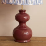 lampe galera rouge carmin mahe