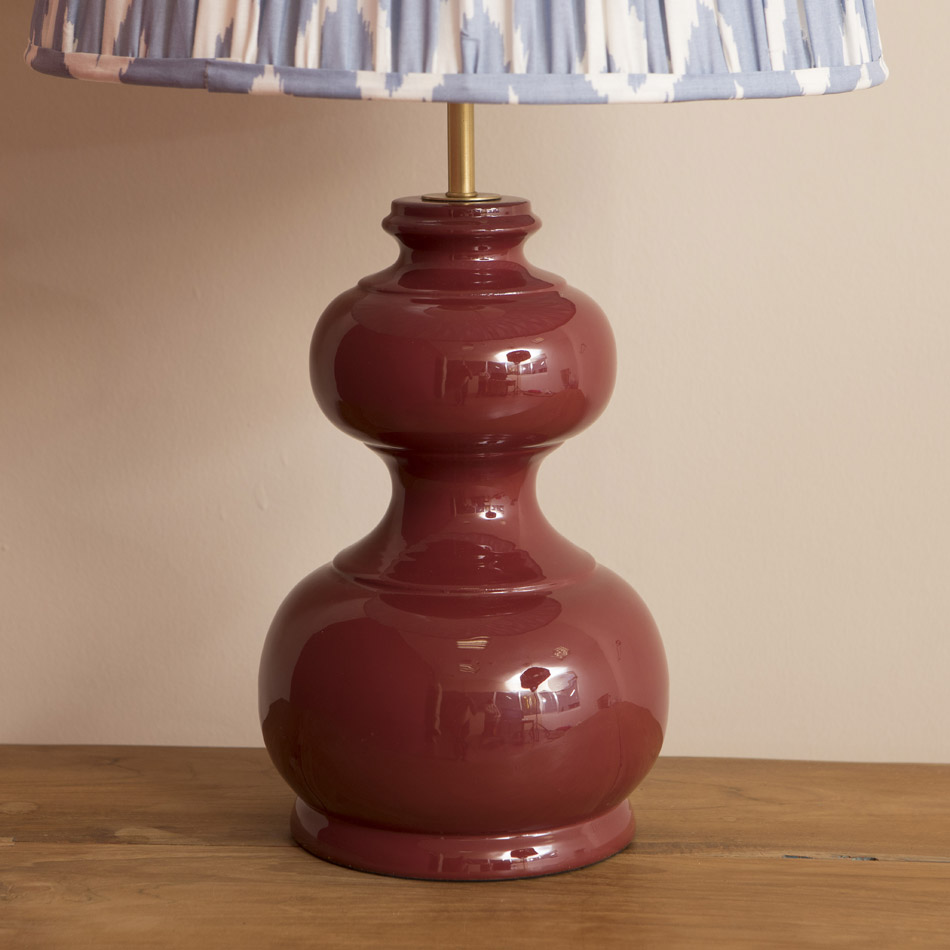 lampe galera rouge carmin mahe