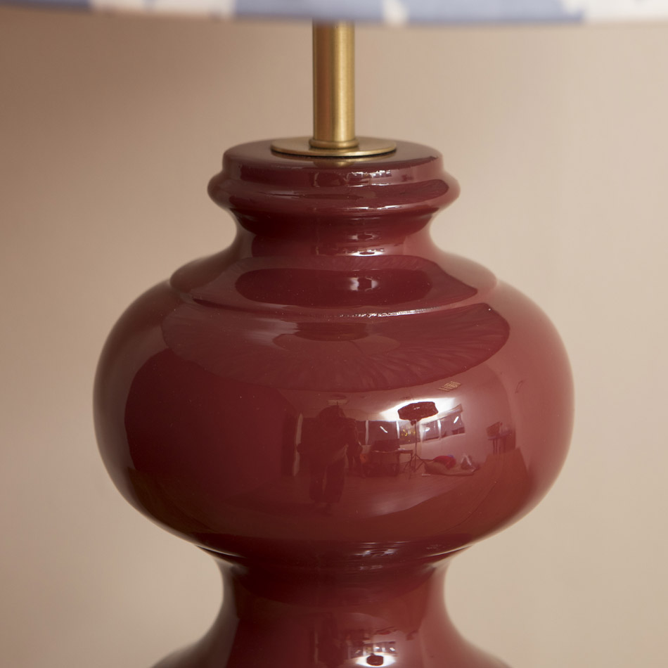 lampe galera rouge carmin mahe