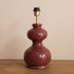 lampe galera rouge carmin mahe