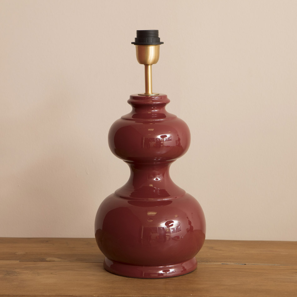 lampe galera rouge carmin mahe