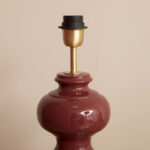 lampe galera rouge carmin mahe