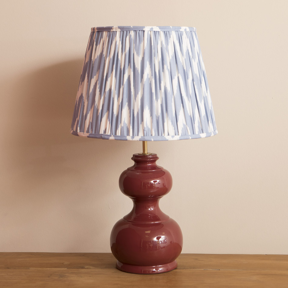 lampe galera rouge carmin mahe