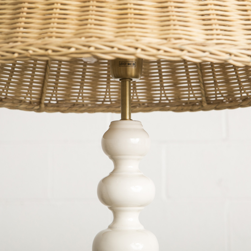 lampe tucana blanc mahe