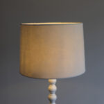 abat jour conique velours mahe