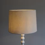 abat jour conique velours mahe