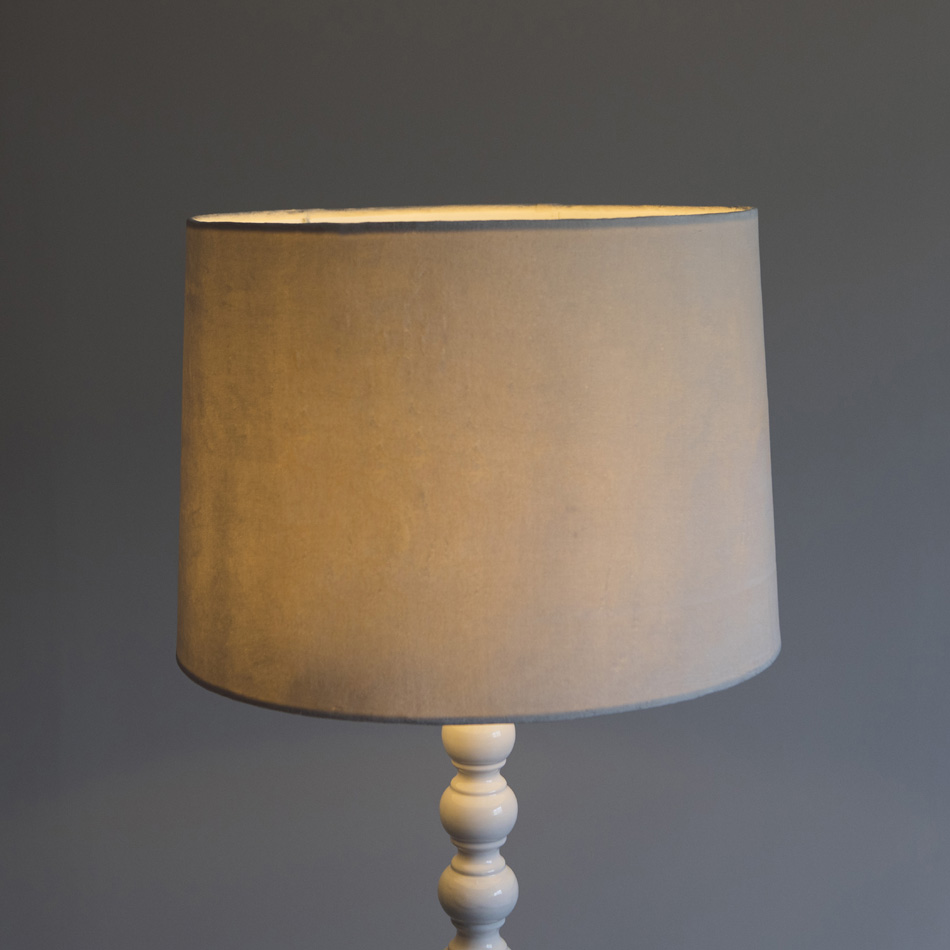 abat jour conique velours mahe