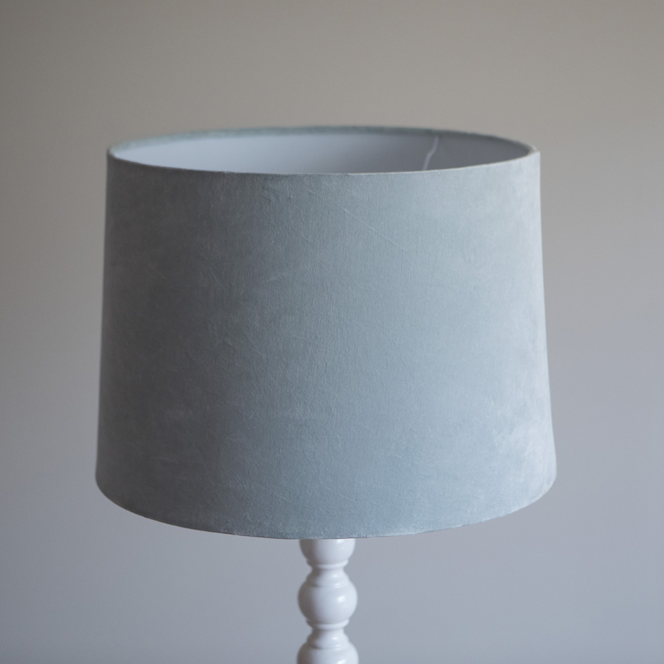 abat jour conique velours mahe