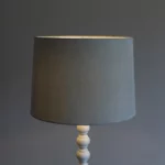 abat jour conique velours mahe