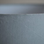 abat jour conique velours mahe