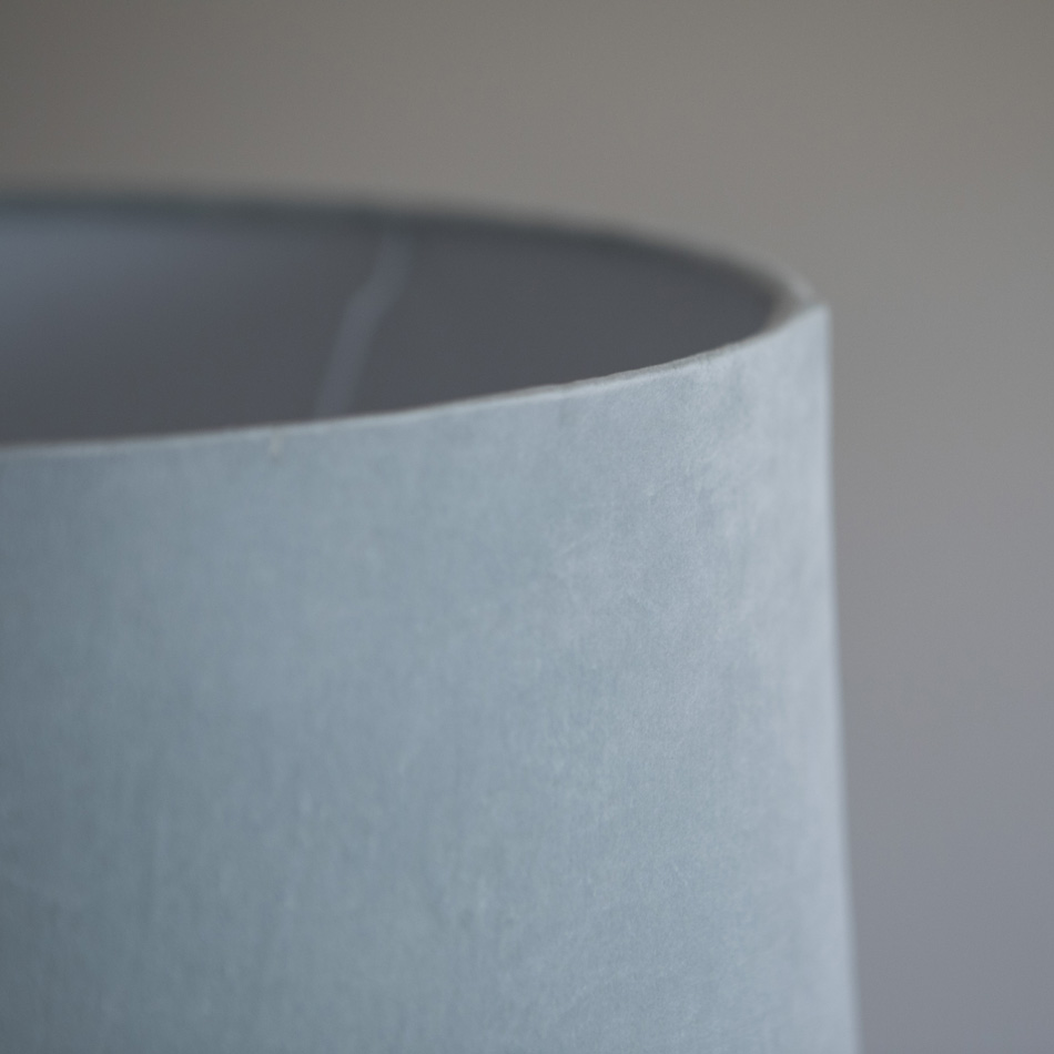 abat jour conique velours mahe