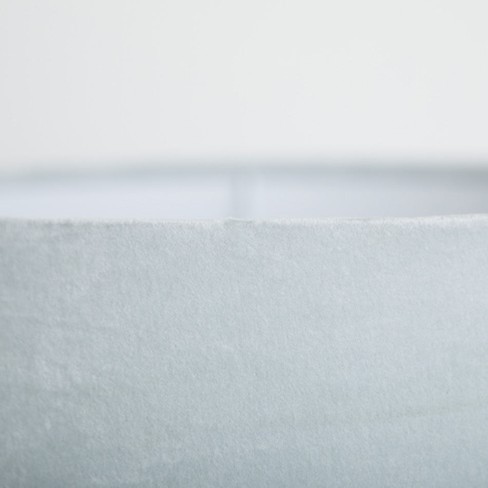 abat jour conique velours mahe