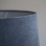 abat jour conique velours mahe