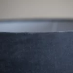 abat jour conique velours mahe