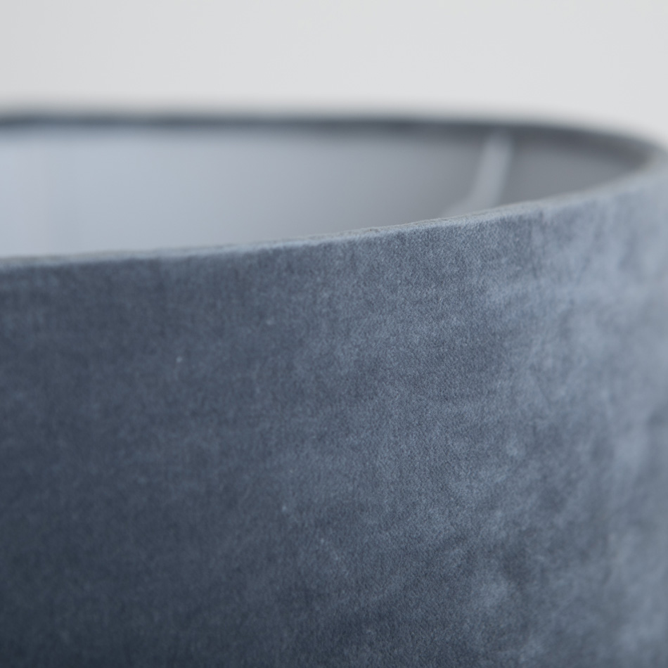 abat jour conique velours mahe