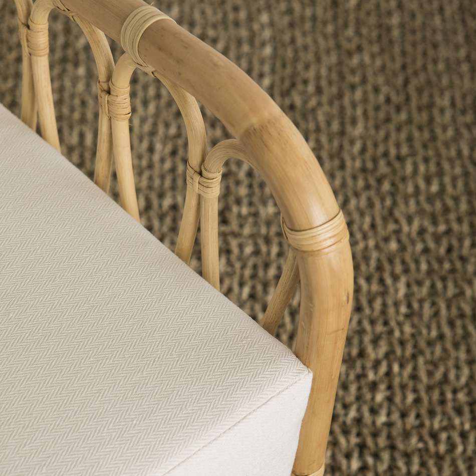 Fauteuil en rotin KNOTS mahe