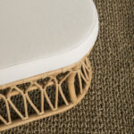 banc en rotin knots mahe