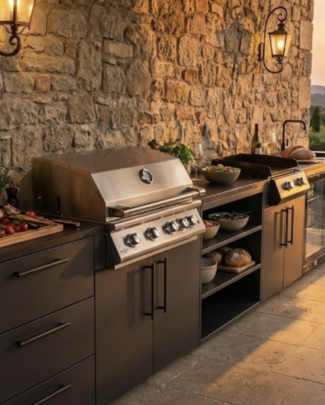 cuisine extérieure brabura grills
